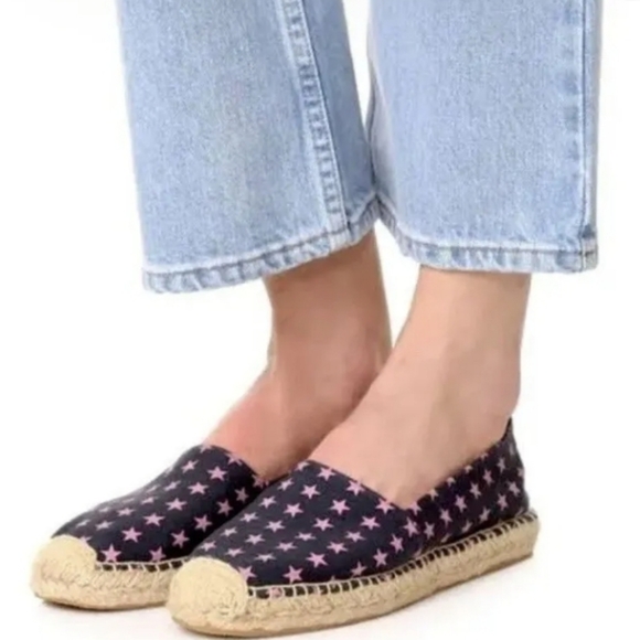 Sam Edelman Star Print Espadrilles - Picture 1 of 2